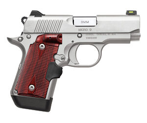 Kimber Micro 9 Stainless 9mm 3.15″ 7+1 Lasergrips