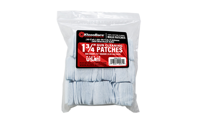 Kleen-Bore 1 3/4 in Cleaning Patches 500ct .28-.35 Cal