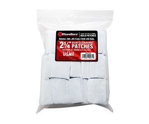 Kleen-Bore SuperShooter 2 1/4″ Patches .38/.45 Cal .410-20 GA
