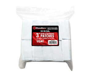 Kleen-Bore 3-inch Cleaning Patches 12-16 GA 500 ct