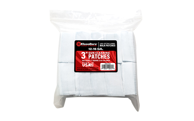 Kleen-Bore 3-inch Cleaning Patches 12-16 GA 500 ct