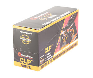 KLEEN-BORE BreakFree CLP Wipes — 50 Count (5 x 7.75 in)