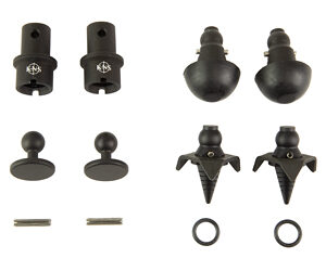 KNS Precision SnapFoot Q-Change Bipod Kit — Magpul Fit