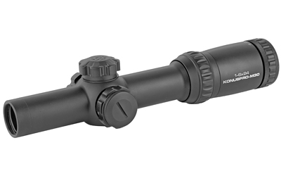 KON7182_1 Konus KonusPro M-30 1-6×24 Matte Black Illuminated Circle-Dot
