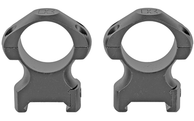 Konus 7400 High 1″ Steel Scope Rings, Matte Black