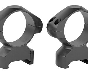 Konus 30mm High Steel Rings, Matte Black