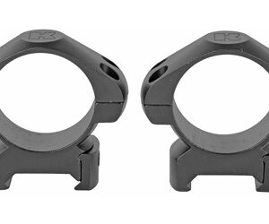 Konus 7404 30mm Medium Steel Scope Rings, Matte Black