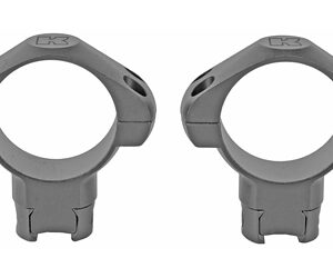 Konus 30mm High Steel Scope Rings, 3/8″ Grooved