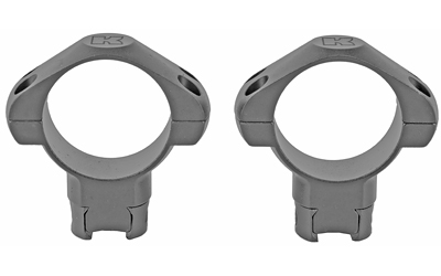 KON7418_1 Konus 30mm High Steel Scope Rings, 3/8″ Grooved