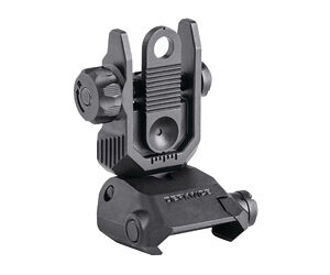 KRISS USA Rear Flip-Up Sight, Low Profile Black Steel