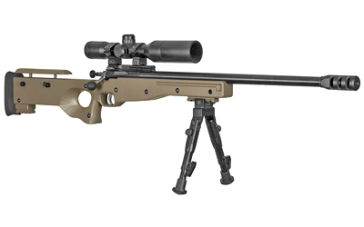 KSA2152_1 Keystone Crickett CPR Precision Rifle .22 LR Blued/FDE