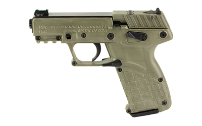 KTP17BGRN10_1 KelTec P17 Pistol .22 LR OD Green 10rd Threaded