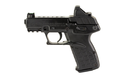 KTP17BLKOPTIC_1 Kel-Tec P17 .22 LR 3.93in Threaded Barrel 16rd w/Optic & Holster
