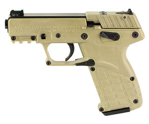 Kel-Tec P17 Pistol — .22 LR, Threaded, 10rd, Tan