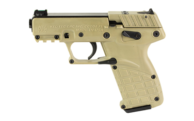 KTP17BTAN10_1 Kel-Tec P17 Pistol — .22 LR, Threaded, 10rd, Tan