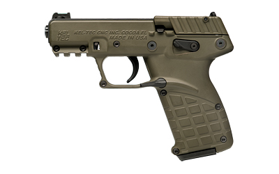 KTP17GRN_1 Kel‑Tec P17 Green .22 LR Threaded Barrel Compact Pistol