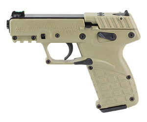 Kel-Tec P17 .22 LR Compact Pistol — Threaded, Tan