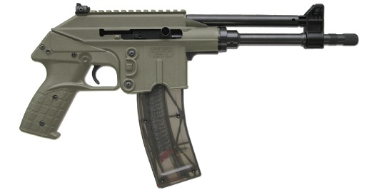 KTPLR22GRN Kel-Tec PLR-22 .22 LR Green Semi-Auto Pistol