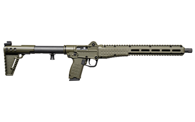 KTSUB2K10GLKGRN_1 KELTEC SUB2000 Gen 3 10mm Glock 20 Grip OD Green 15rd