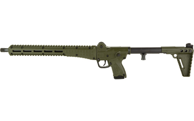 KTSUB2K9GLKGRN10_1 Kel-Tec SUB2000 Gen 3 9mm 16in Folding Carbine 10rd