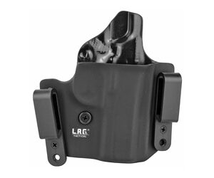 LAG Tactical DFNDR 1911 3″ OWB/IWB Holster RH Black