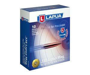 Lapua Scenar .338 Lapua Mag 250Gr OTM — 10/Box