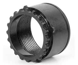 LBE Unlimited ARBNT308 .308 Barrel Nut, 4130 Steel