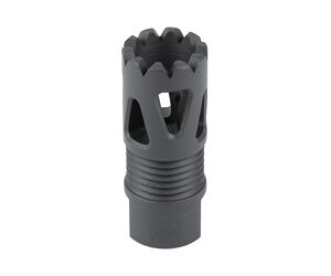 LBE Unlimited Tri-Ports Flash Hider 1/2×28 Black