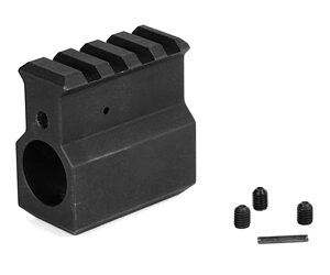 LBE Unlimited .750 Railed Gas Block Upper Receiver Height Black