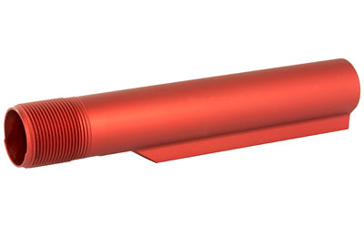 LBE Unlimited MBUF002RED Mil-Spec Buffer Tube — AR-15 Red