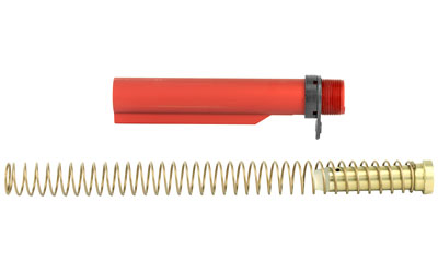 LBE Unlimited Mil-Spec Buffer Tube Kit — 6-Position Red
