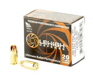 Lehigh Defense Xtreme Defense .380 ACP 68gr – 20 Rounds