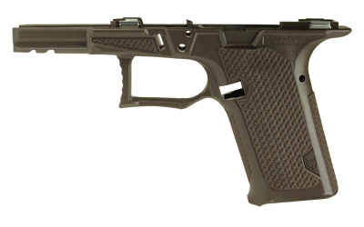 LONELWD-CCS-BARE-BRN_1 Lone Wolf Dusk Compact Textured Bare Frame – Brown 9mm