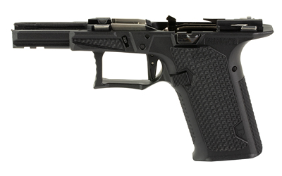 LONELWD-CCS-BUILT-BLK_1 Lone Wolf Dusk Compact Textured Frame — Glock 19 — Black