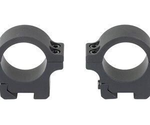 Leupold Open Range Rimfire 1 in Medium Rings, Black Aluminum
