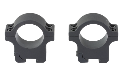 Leupold Open Range Rimfire 1in Rings, 1in High, Matte Black