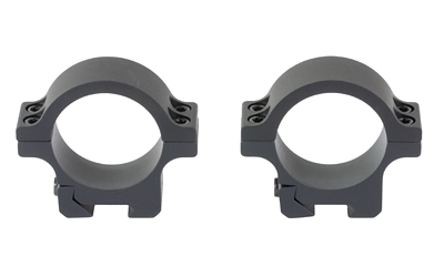 LP184800_1 Leupold Open Range Rimfire Rings — 30mm Medium, Fits 11mm/3/8
