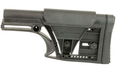 LUTHMBA-1_1 Luth-AR MBA-1 Rifle-Length Fixed Stock, Black