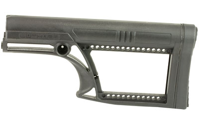 LUTHMBA-2_1 Luth-AR MBA-2 Skullaton Fixed Rifle Stock, Black