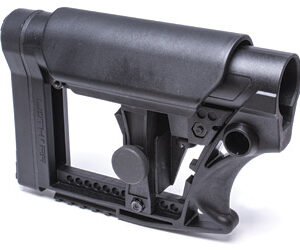 Luth-AR MBA-4 Carbine Stock w/ Cheek Riser, Black