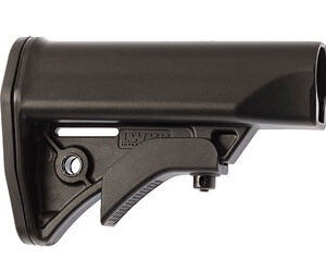 LWRC Compact Adjustable Stock — Black (Mil-Spec)