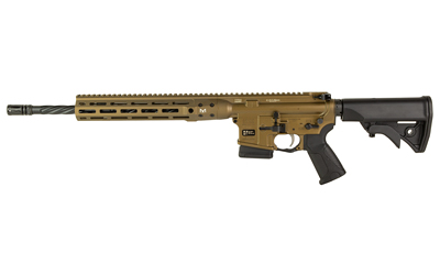 LWRC DI 5.56 NATO 16.1-inch CA COMP MLOK – Burnt Bronze