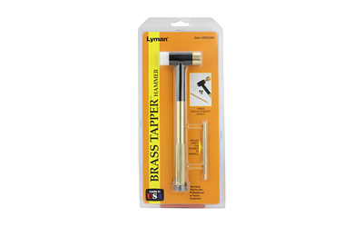 LYM7031290_1 Lyman Brass Tapper Hammer — 3 Interchangeable Heads