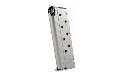 MCCGOV40N_1 Mec-Gar 1911 8rd Magazine .40 S&W Nickel