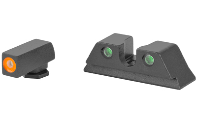 MEP0402243131_1 Meprolight Hyper-Bright Glock Day/Night Tritium Sights (Orange/Green)