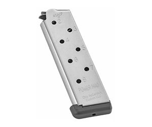 CMC Power Mag Plus 8rd Magazine — .45 ACP, Stainless