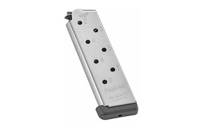 CMC Power Mag Plus 8rd Magazine — .45 ACP, Stainless