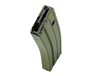 DuraMag Speed 30-Round AR-15 Aluminum Magazine, OD Green