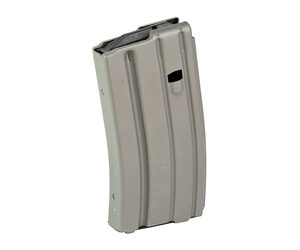 DURAMAG 20RD Aluminum Magazine, Gray/Black