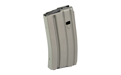 DURAMAG 20RD Aluminum Magazine, Gray/Black